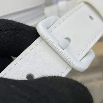 LV M21833 Louis Vuitton Handle Soft Trunk Bag Optic White