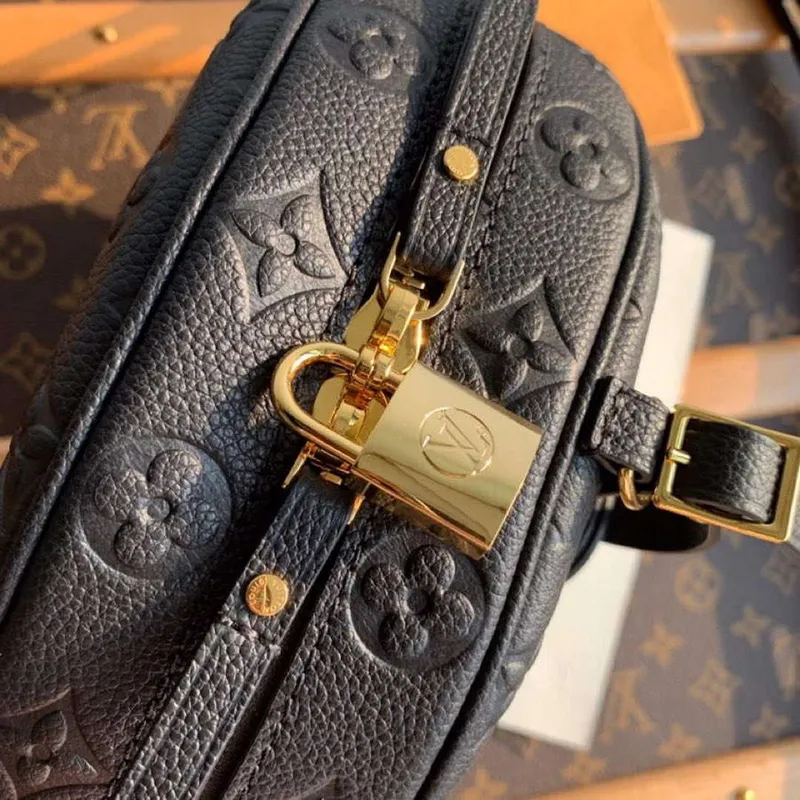 LV M45167 Louis Vuitton Boite Chapeau Souple Shoulder Bag Black
