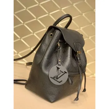 LV M45205 Louis Vuitton Montsouris Backpack Black