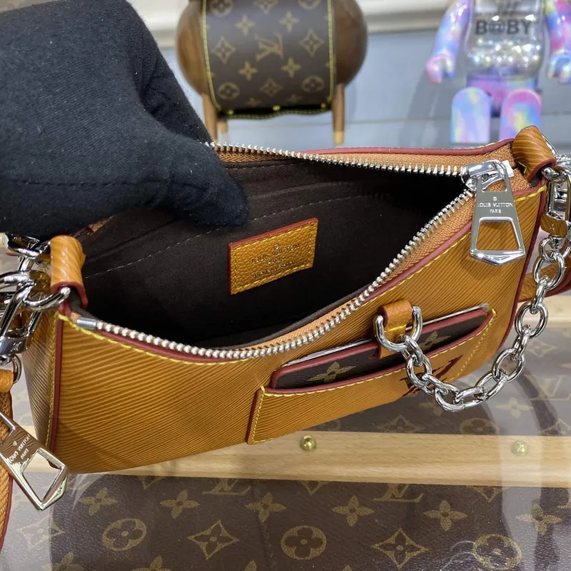 LV M20998 Louis Vuitton Marellini Bag Epi Leather Brown