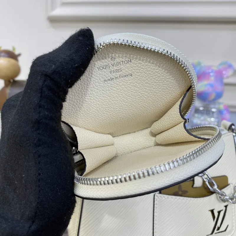 LV M20999 Louis Vuitton Marellini Bag Epi Leather White