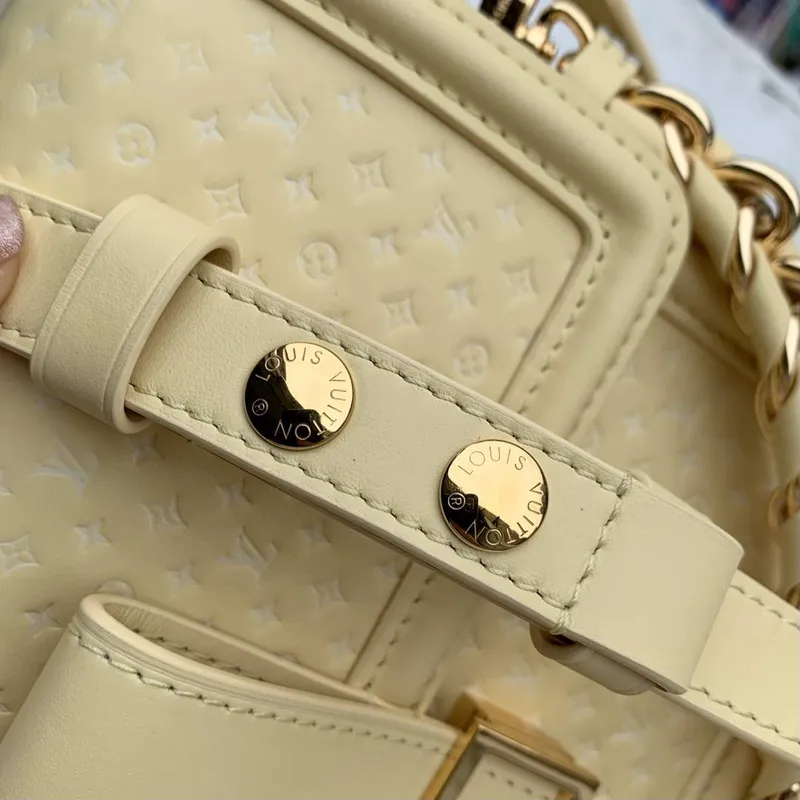 LV M22597 Louis Vuitton Dauphine Mini Bag Yellow