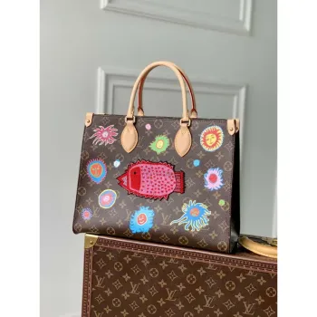 LV M46429 Louis Vuitton LV x YK OnTheGo MM Bag