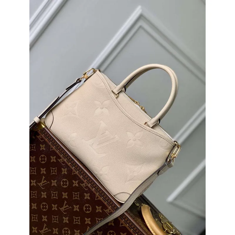 LV M46503 Louis Vuitton Trianon PM Bag Monogram Crème Beige