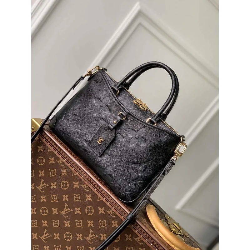 LV M46488 Louis Vuitton Trianon PM Bag Monogram Black