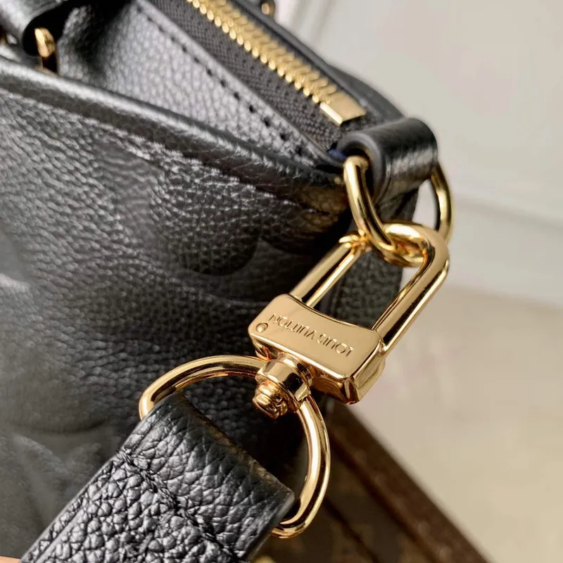 LV M46488 Louis Vuitton Trianon PM Bag Monogram Black