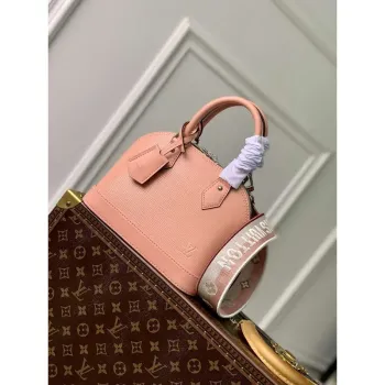 LV M21682 Louis Vuitton Alma BB Bag Rose Trianon Pink