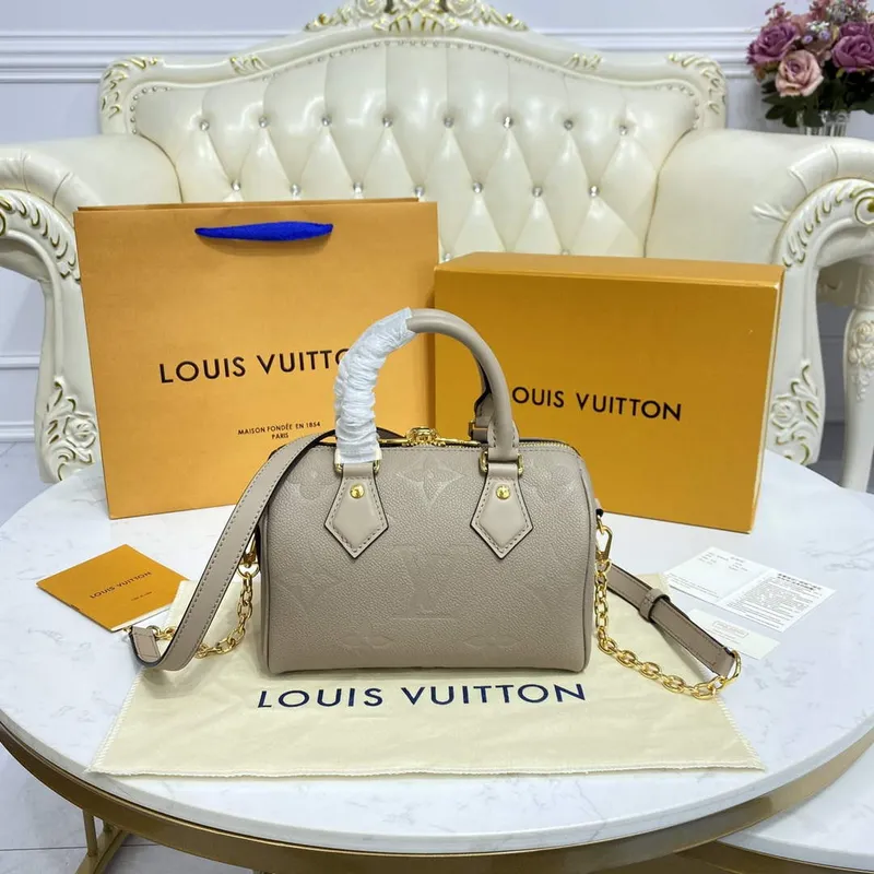 LV M58953 Louis Vuitton Speedy Bandoulière 20 Bag Crème Beige