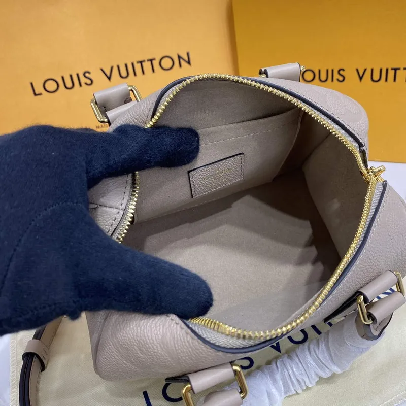 LV M58953 Louis Vuitton Speedy Bandoulière 20 Bag Crème Beige