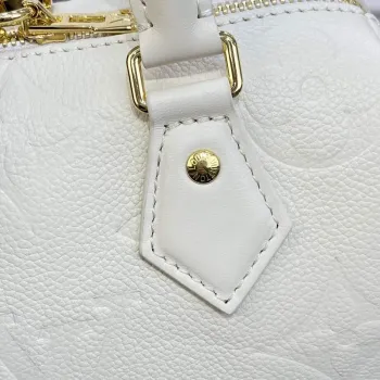 LV M58953 Louis Vuitton Speedy Bandoulière 20 Bag White