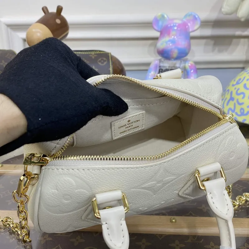 LV M58953 Louis Vuitton Speedy Bandoulière 20 Bag White