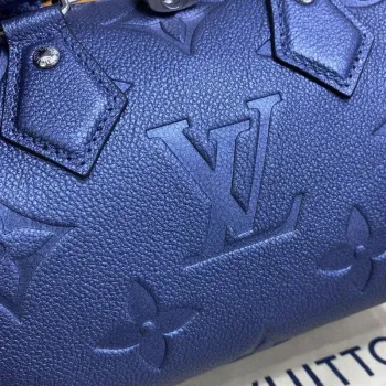 LV M58953 Louis Vuitton Speedy Bandoulière 20 Bag Blue