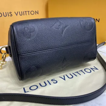 LV M58953 Louis Vuitton Speedy Bandoulière 20 Bag Black