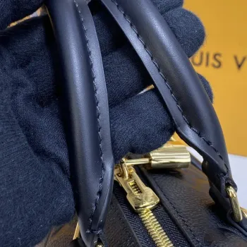LV M58953 Louis Vuitton Speedy Bandoulière 20 Bag Black
