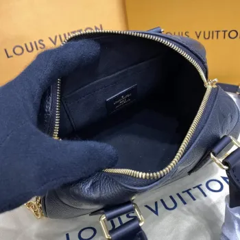 LV M58953 Louis Vuitton Speedy Bandoulière 20 Bag Black