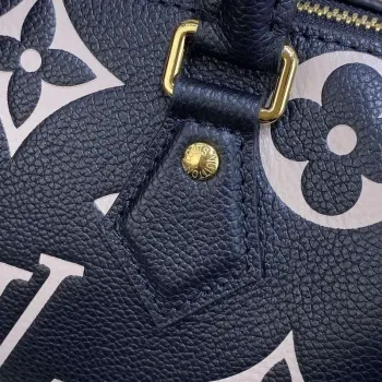LV M46575 Louis Vuitton Speedy Bandoulière 20 Bag Black