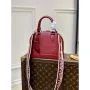 LV M59345 Louis Vuitton Alma BB Bag Red