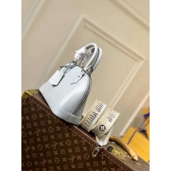 LV M59345 Louis Vuitton Alma BB Bag Blue