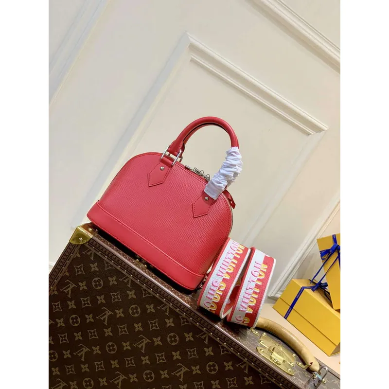 LV M59346 Louis Vuitton Alma BB Bag Dragon Fruit Pink