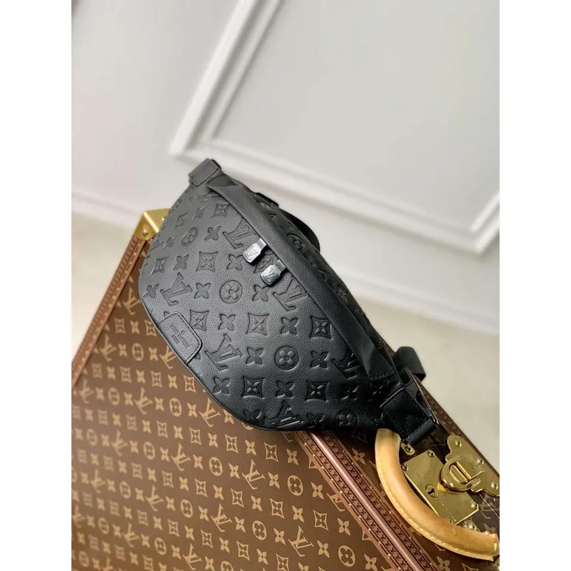 LV M46036 Louis Vuitton Discovery PM Bumbag Black