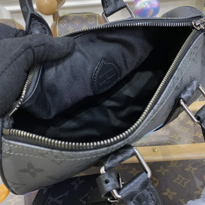LV M46437 Louis Vuitton LV x YK Keepall 25 Bag