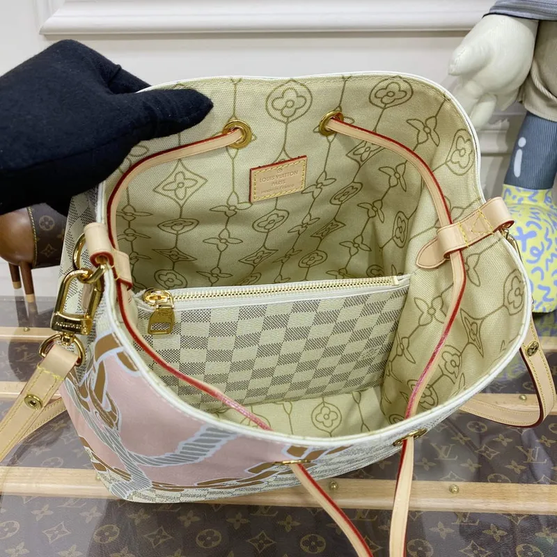 LV N40474 Louis Vuitton Néonoé MM Bucket Bag