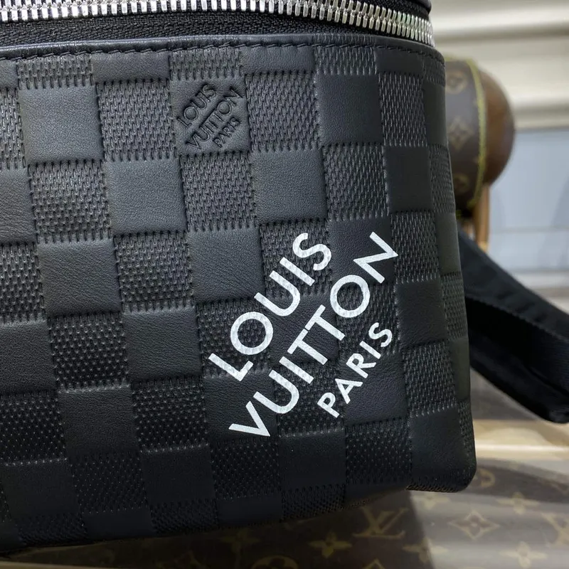 LV N40436 Louis Vuitton Discovery Backpack PM Black Graphite