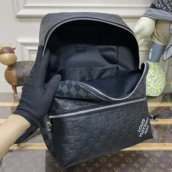 LV N40436 Louis Vuitton Discovery Backpack PM Black Graphite