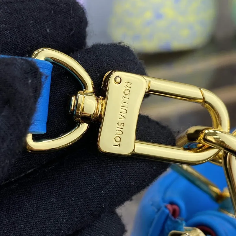 LV M21773 Louis Vuitton Coussin PM Handbag Blue