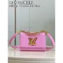 Louis Vuitton LV M21605 Twist MM Bag Epi Rose Red