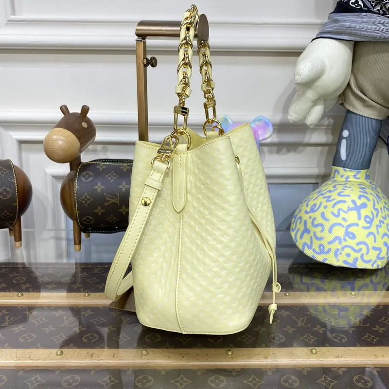 LV M22599 Louis Vuitton Néonoé BB Bucket Bag Yellow