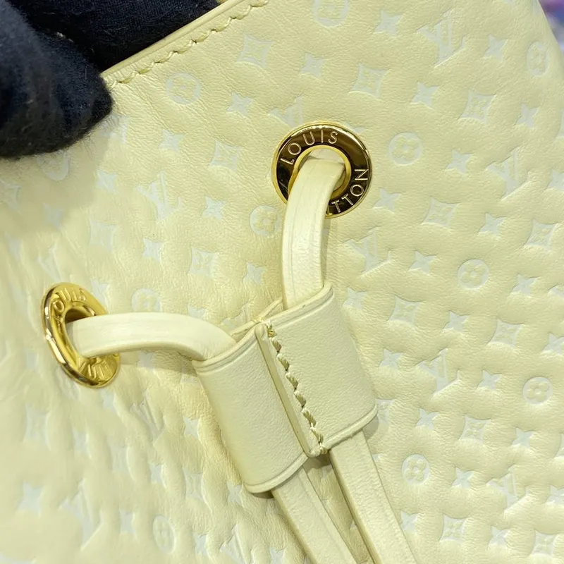 LV M22599 Louis Vuitton Néonoé BB Bucket Bag Yellow