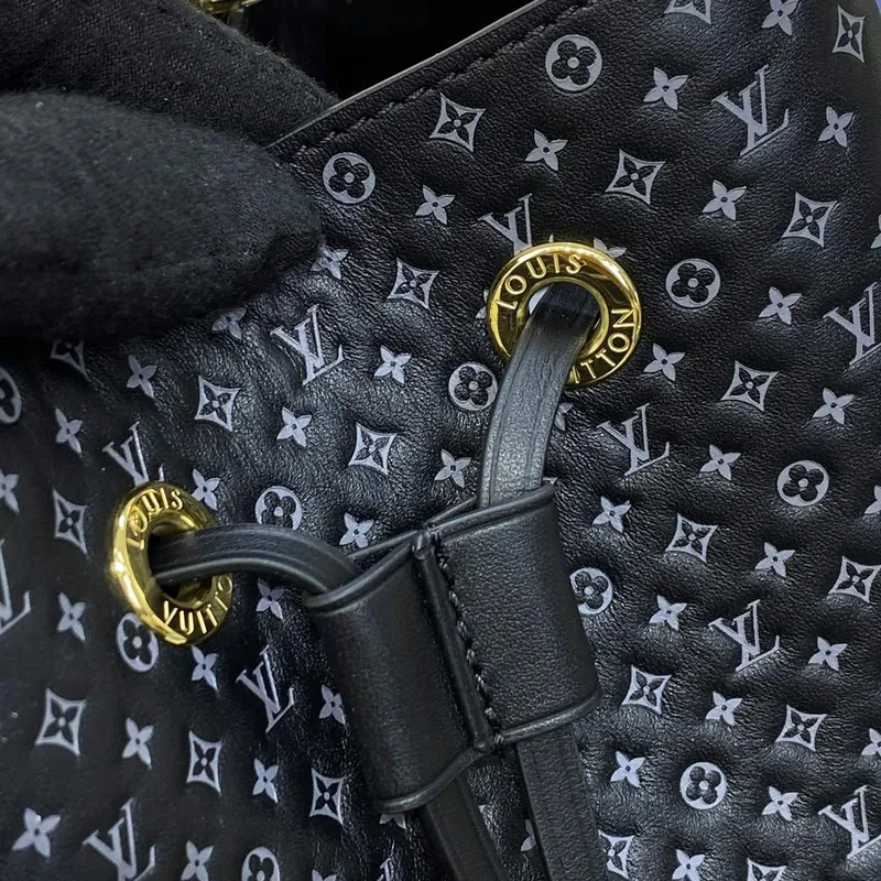LV M22598 Louis Vuitton Néonoé BB Bucket Bag Black