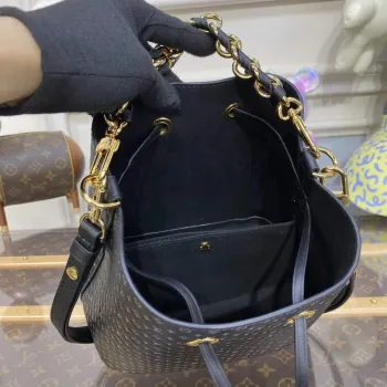 LV M22598 Louis Vuitton Néonoé BB Bucket Bag Black