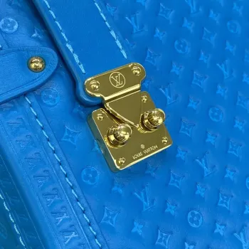 LV M46358 Louis Vuitton Side Trunk PM Bag Blue