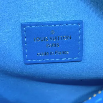 LV M46358 Louis Vuitton Side Trunk PM Bag Blue