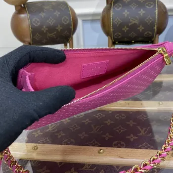 LV M82232 Louis Vuitton Lexington Pouch Bag Rose