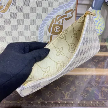 LV N40471 Louis Vuitton Neverfull MM Damier Tote Bag