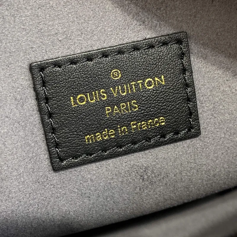 LV M46358 Louis Vuitton Side Trunk PM Bag M21709 Black