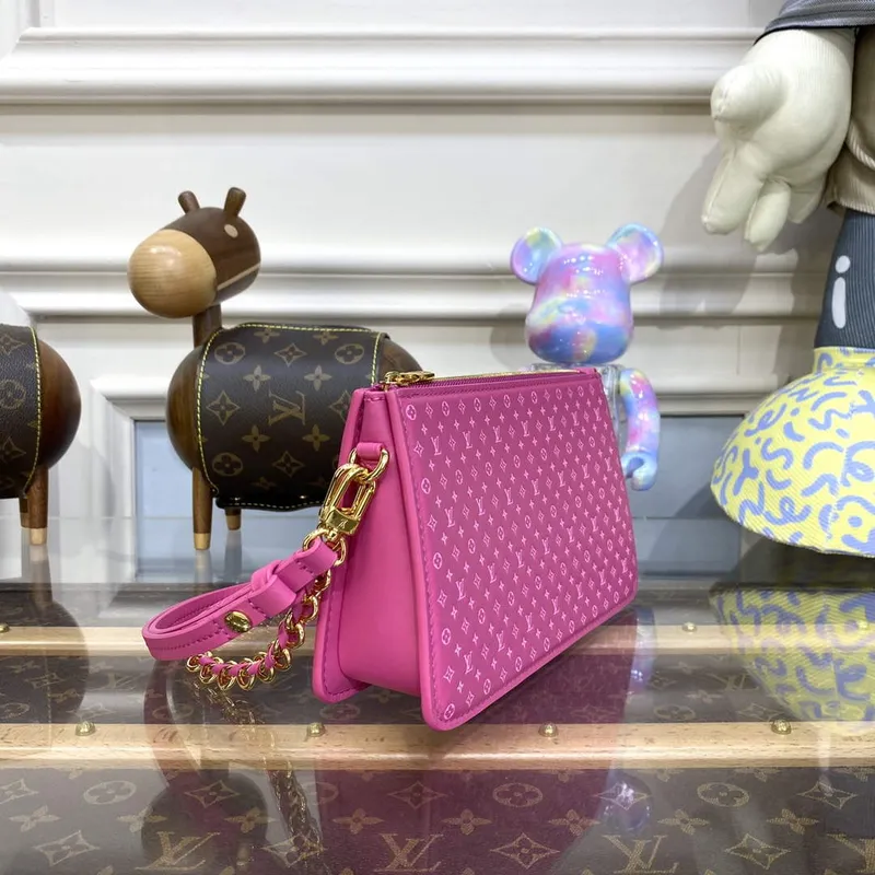 LV M82232 Louis Vuitton Lexington Pouch Bag Rose