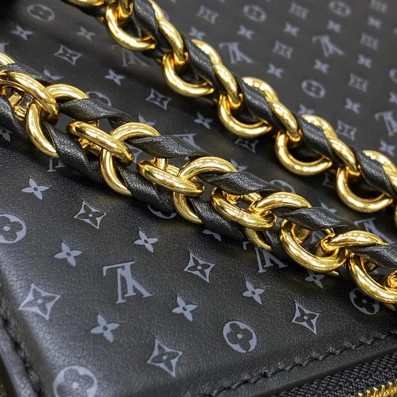 LV M82247 Louis Vuitton Lexington Pouch Bag Black