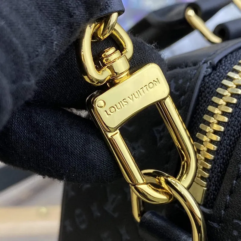 LV M22595 Louis Vuitton Speedy Bandoulière 20 Handbag Black