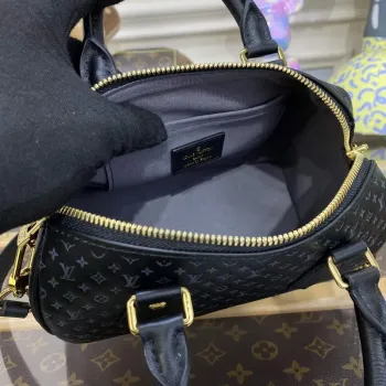 LV M22595 Louis Vuitton Speedy Bandoulière 20 Handbag Black