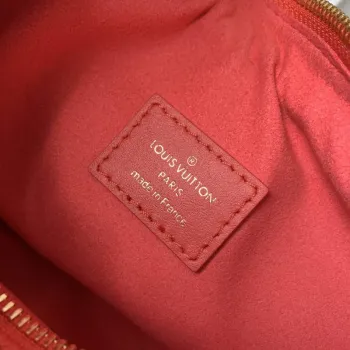 LV M22594 Louis Vuitton Loop Baguette Handbag Red