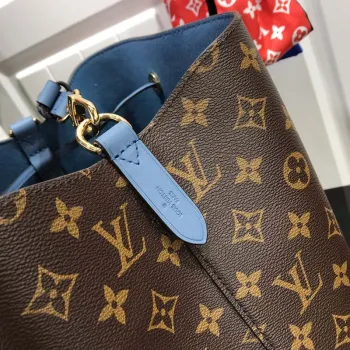 LV M44021 Louis Vuitton NéONOé MM Bag Monogram Blue