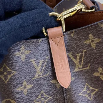 LV M44887 Louis Vuitton MM NéONOé Bag Monogram Caramel Brown