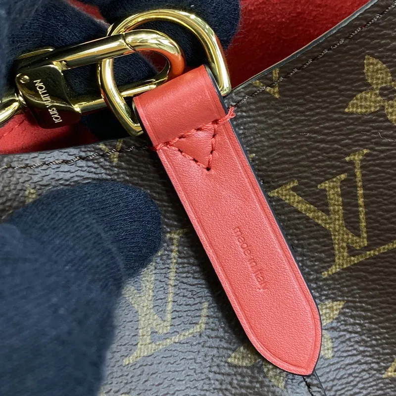 LV M44021 Louis Vuitton NéONOé MM Bag Monogram Red