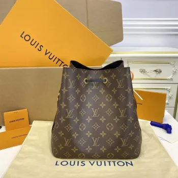 LV M44020 Louis Vuitton NéONOé MM Bag Monogram Black