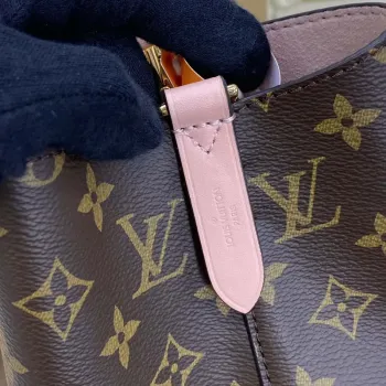 LV M44022 Louis Vuitton MM NéONOé Bag Monogram Pink