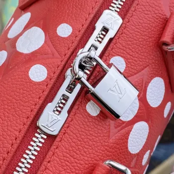 LV M46411 Louis Vuitton LV x YK Speedy Bandoulière 20 Bag Red